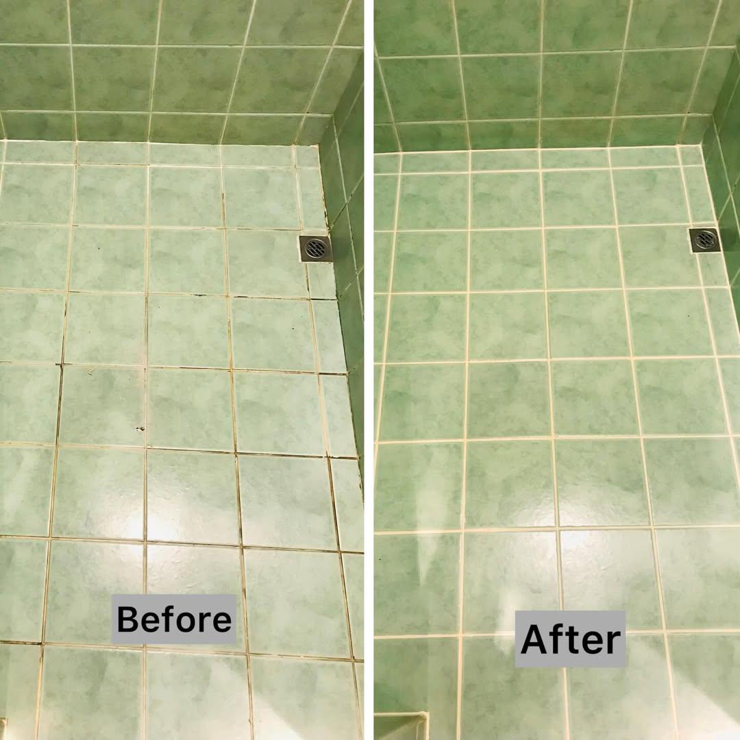 Tile Regrouting Work